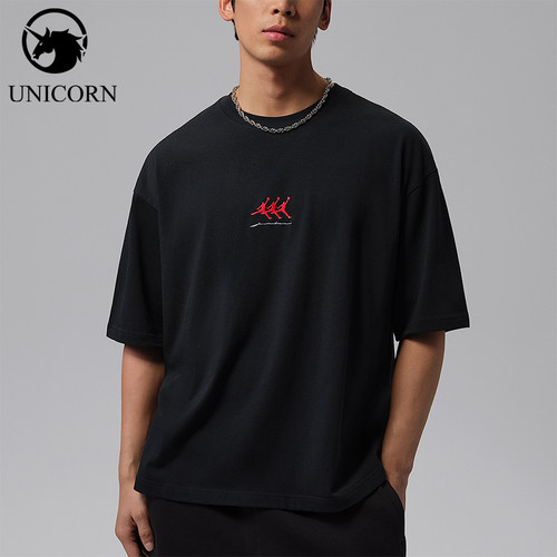 Nike/耐克正品Jordan Flight男士宽松印花经典短袖T恤IF3134-010