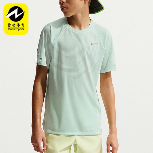Nike/耐克正品Stride Dri-FIT 大童经典运动短袖T恤IO0522-394