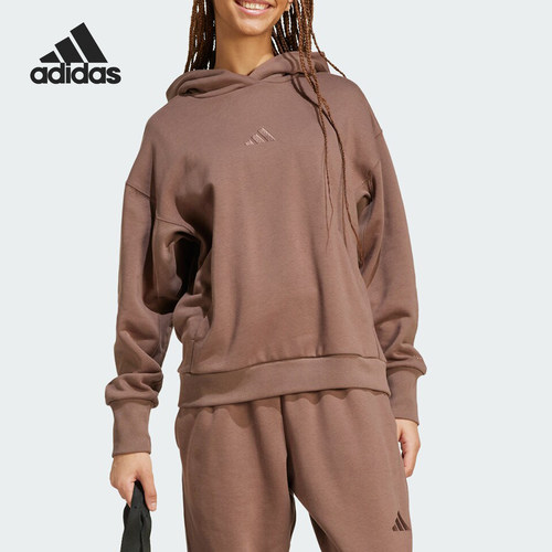 Adidas/阿迪达斯正品W ALL SZN BF HD女士连帽复古卫衣IY6763