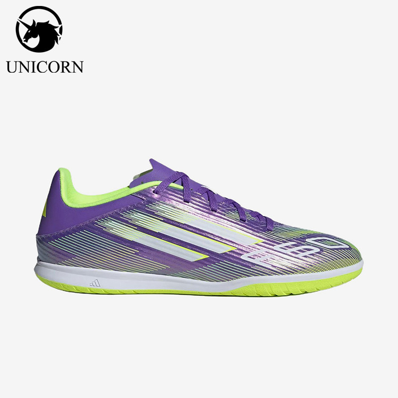 Adidas/阿迪达斯正品F50系列男女紫色经典训练鞋防滑足球鞋JI0023