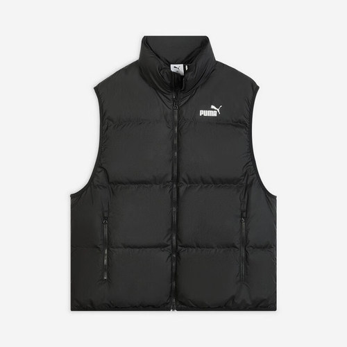 Puma/彪马正品冬季男士保暖简约日常无袖羽绒马甲693533-87