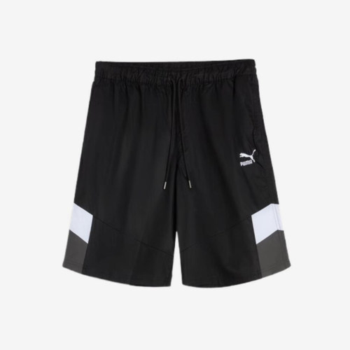 Puma/彪马正品夏季款男士耐穿宽松透气运动拼接休闲短裤622784-01