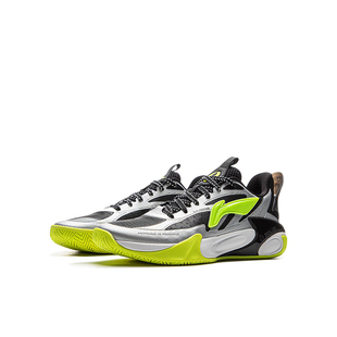 YKBV032 李宁正品 风影2.0大童防滑减震耐磨透气运动实战篮球鞋