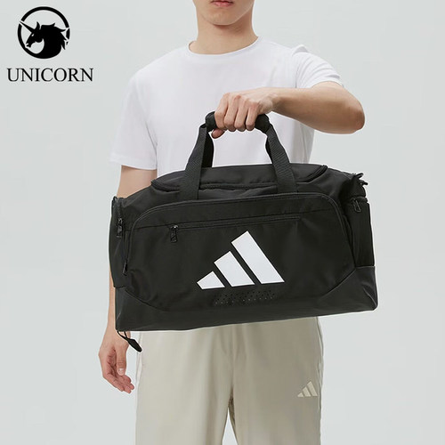 Adidas/阿迪达斯正品2026年男女款大容量经典耐磨简约拎包JZ0608