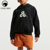 耐克正品 2026春季 款 Nike 大童日常连帽套头针织卫衣IF1710 010