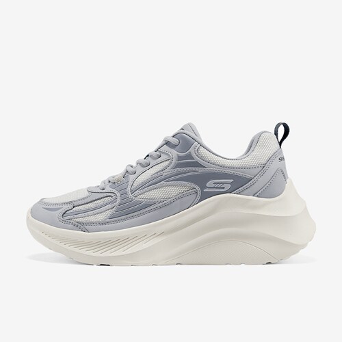 Skechers斯凯奇正品Casual女款增高生活运动休闲鞋117523-LTGY