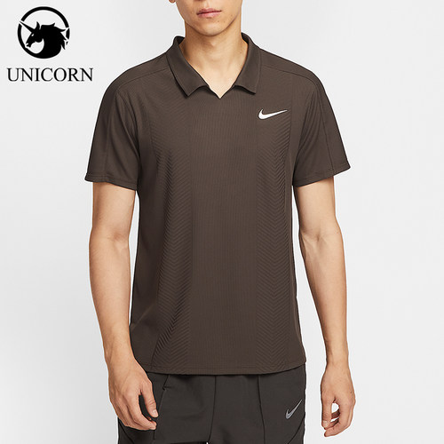 Nike/耐克正品CourtSlamDri-FIT休闲网球经典Polo衫HM6753-237