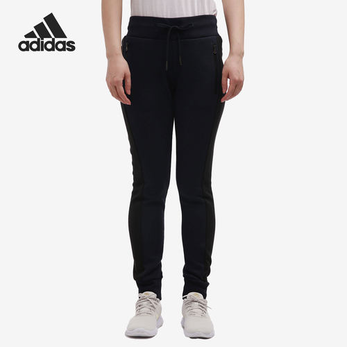 Adidas/阿迪达斯正品当季女子健身训练束脚休闲运动长裤 BR1503