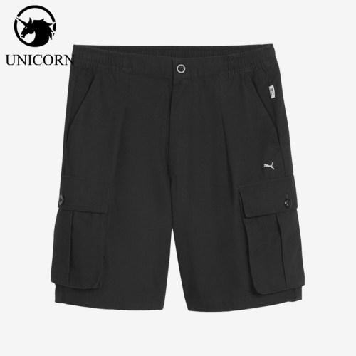 Puma/彪马正品MMQ CARGO SHORTS男复古经典工装运动短裤632311-01