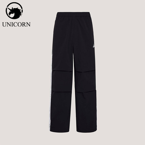 Adidas/阿迪达斯正品拒水梭织直筒运动经典休闲伞裤男长裤KX0908