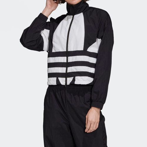 Adidas/阿迪达斯正品三叶草 LRG LOGO TT女子运动休闲外套 FM2622