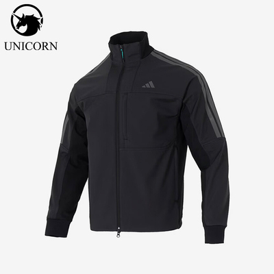 Adidas/阿迪达斯官方正品2026年男士简约舒适运动夹克外套KR0932