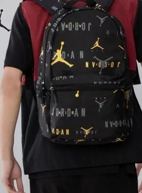 Nike/耐克正品JORDAN儿童满印运动休闲经典双肩包JD2143004GS-001