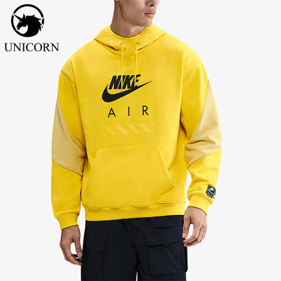 Nike/耐克正品2025秋季款男士运动针织拼接宽松卫衣HJ0274-718