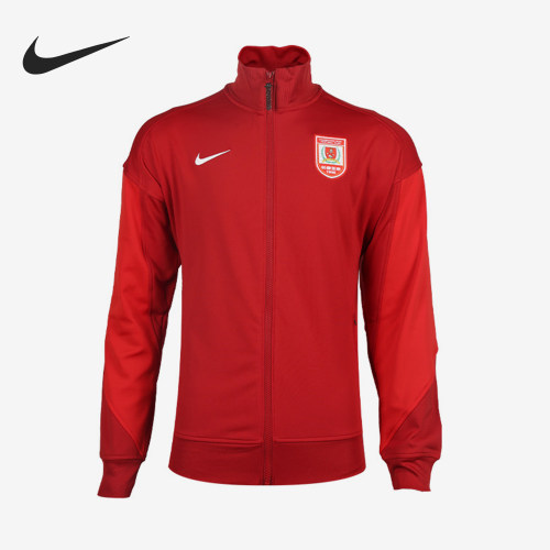 Nike耐克正品足球出场男女同款运动休闲日常通勤夹克HM5747-628
