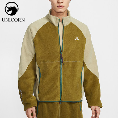 Nike/耐克正品ACG Wolf Tree男士拉链摇粒绒经典夹克IF0965-368