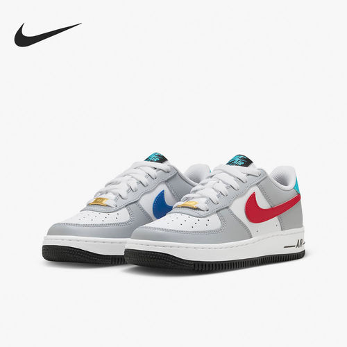 Nike/耐克正品Air Force 1 LE GS女子大童休闲板鞋HF0743-161