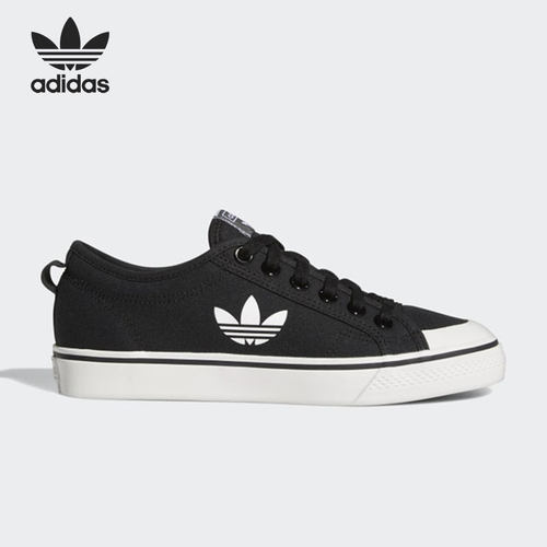 Adidas/阿迪达斯官方正品三叶草 NIZZA 男女低帮帆布鞋板鞋GZ7290