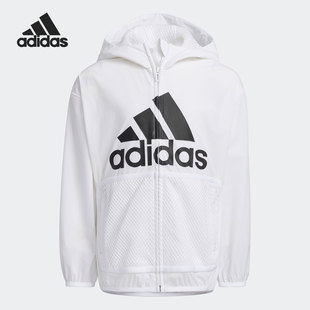 小童装 Adidas 新款 当季 训练运动休闲夹克外套GP0378 阿迪达斯正品