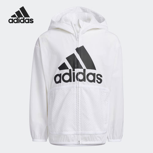 Adidas/阿迪达斯正品当季新款小童装训练运动休闲夹克外套GP0378