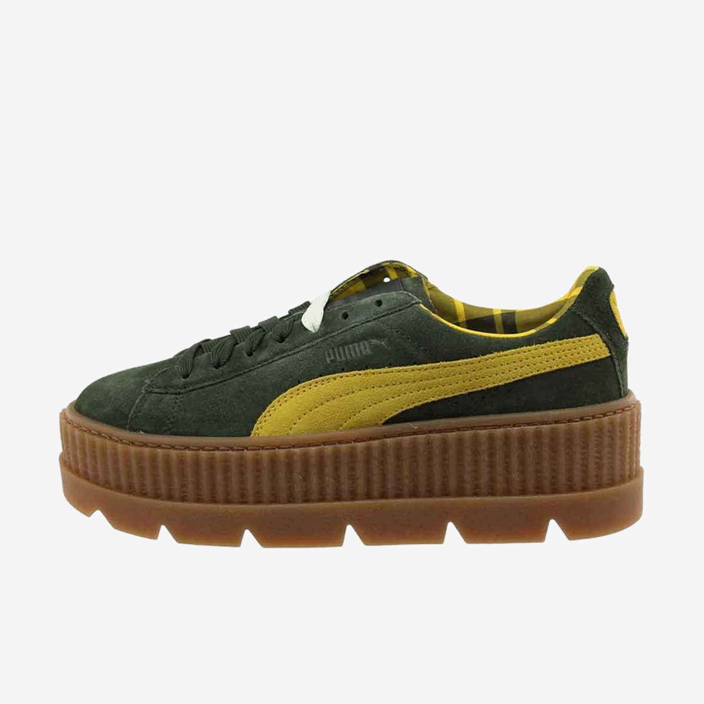 Puma彪马正品蕾哈娜FentyCreeper女厚底松糕低帮板鞋366268-01
