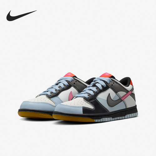 Nike/耐克正品Dunk Low SE GS女子大童低帮板鞋FJ2686-100