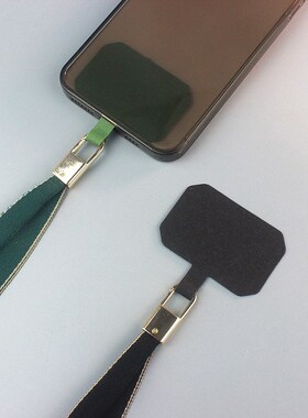 精致结实手机链挂件女款挂脖手机挂绳高级感黑色防丢卡片手机绳宽