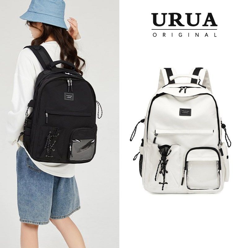 中学生书包痛包小众透明双肩包男大容量初中生背包旅行电脑包女,箱包皮具/热销女包/男包,双肩背包,淘宝优惠券,粉丝福利购,淘宝优惠卷