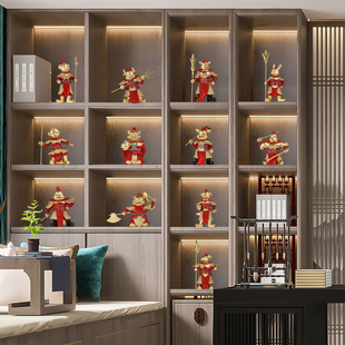 龙年十二生肖全酒柜软装天兵天将鼠牛虎兔龙蛇马羊猴鸡狗猪