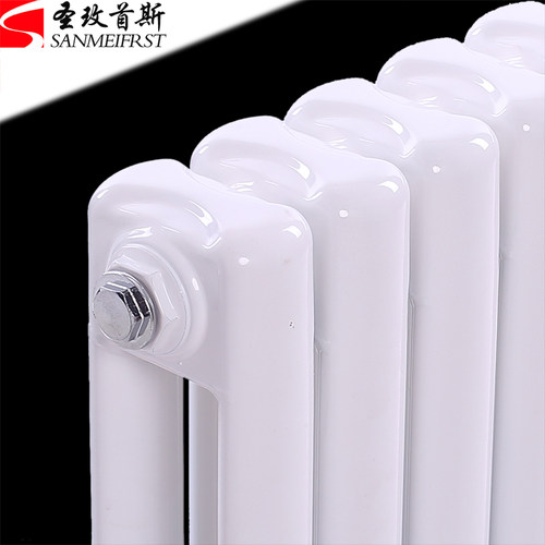 圣玫首斯暖气片家用水暖散热片集中供热厂家直销散热器工程钢二柱