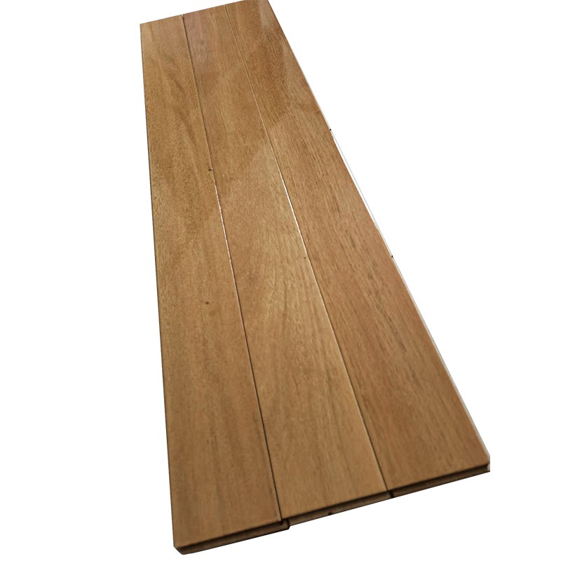 惜木者老料翻新实木地板 黄芸香 浅色钢琴亮光漆环保田园现代