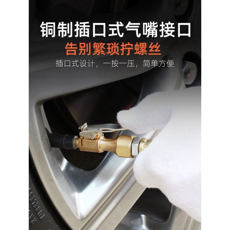 Hh胎压表气压表高精度数显带充A气表汽车轮胎监测压力电子打气加