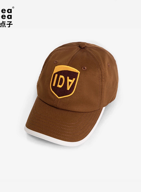 ideea点子点子「WORKER」趣味恶搞刺拼色棒球帽 男女同款