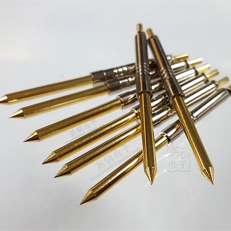 46MM尖头探针 jPH-5B(24L)测试针 特长加长行程11MM弹簧针 弹簧针
