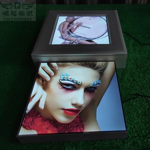 拉布灯箱定制悬挂广告牌制作铝型材户外UV刀刮布天花软膜发光字