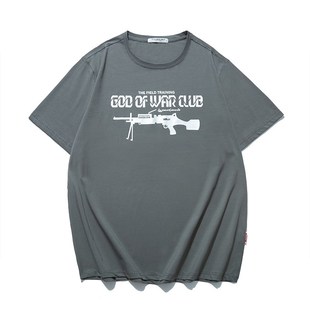 短袖 夏季 400斤超级大号胸围170大码 宽松版 T恤灰色枣红色 10XL男装