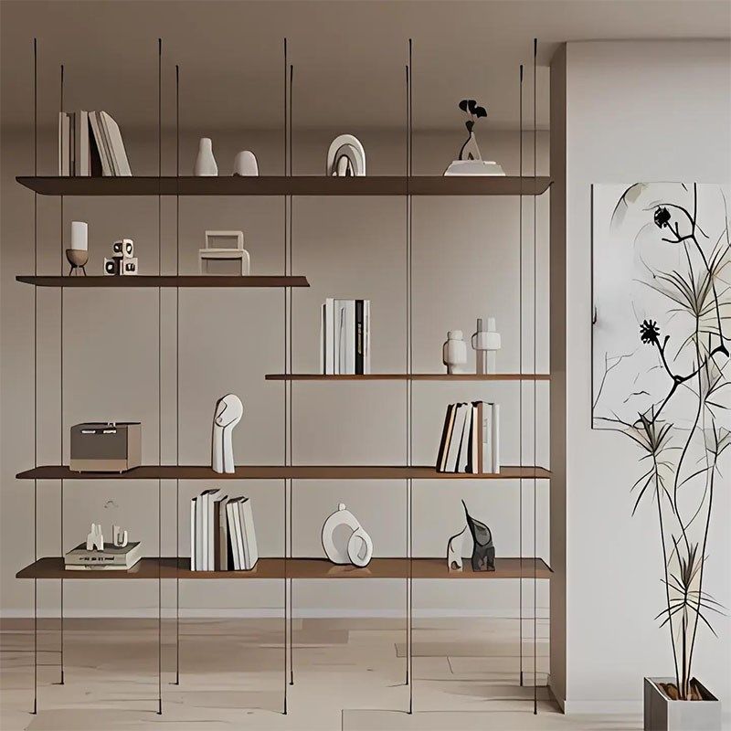 极简书架置物架铝板铝合金圆管展示架吊架装饰架搁板隔板五金定制,住宅家具,搁板/置物架/家用陈列架,淘宝优惠券,粉丝福利购,淘宝优惠卷