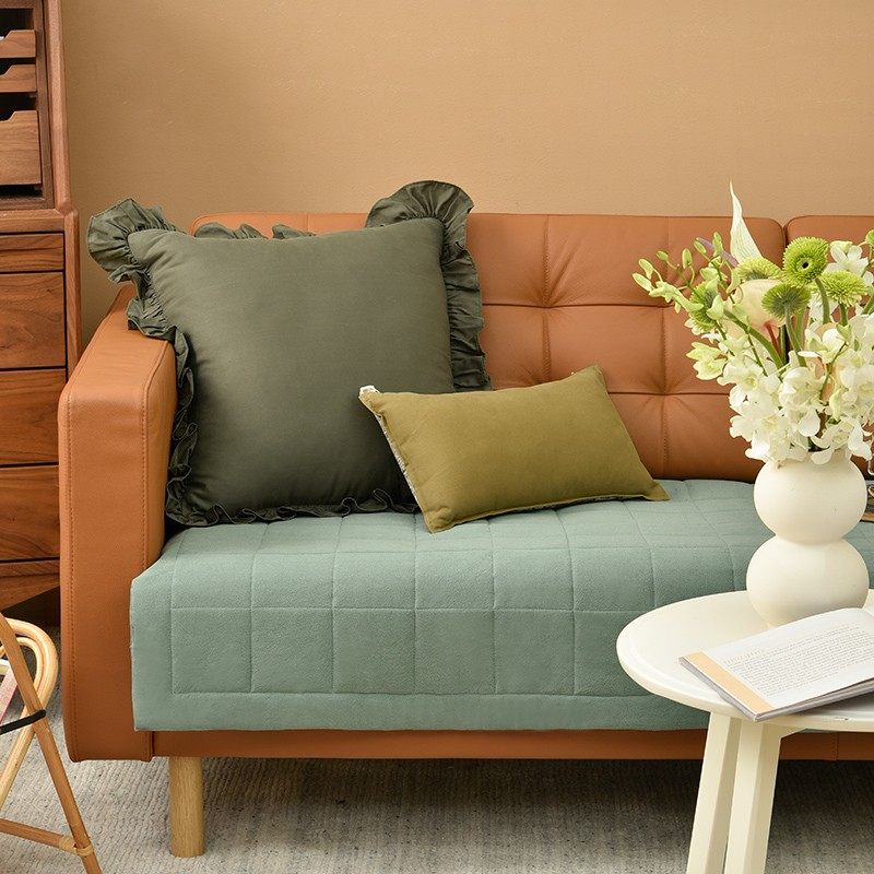阳春小镇美式沙发巾靠背巾防滑四季通用全棉布艺欧式沙发巾全盖布,居家布艺,沙发垫,淘宝优惠券,粉丝福利购,淘宝优惠卷