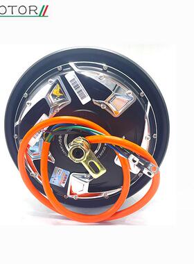 QSMOTOR全顺电机10寸3000W50H四代V4省电版48-96V电摩电动车电机