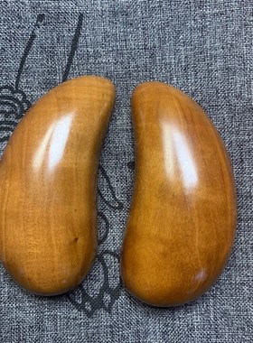 天然雷击老枣木圣杯阴阳卦筶子圣卦滴水卦寿桃心形天师道家用品小