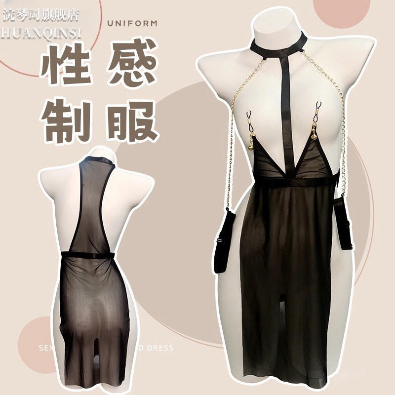 禁欲系风情万种的裙子荡领短裙包臀钓系约会裙收腰a字气质连衣裙