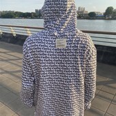 FOG满印字母连帽卫衣美式 宽松高街vtg外套男女款 帽衫 正确版 情侣款