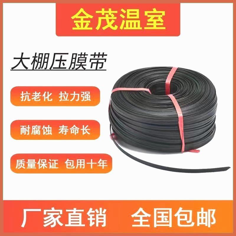 大棚压膜绳专用绳加厚抗老化耐磨压膜线压膜带黑色压膜线棚绳粗,农机/农具/农膜,温室大棚支架,淘宝优惠券,粉丝福利购,淘宝优惠卷