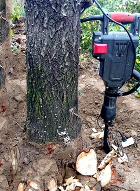 萱程大功率便捷手持22r0V挖树机起苗土球移栽开沟挖坑破碎夯实电