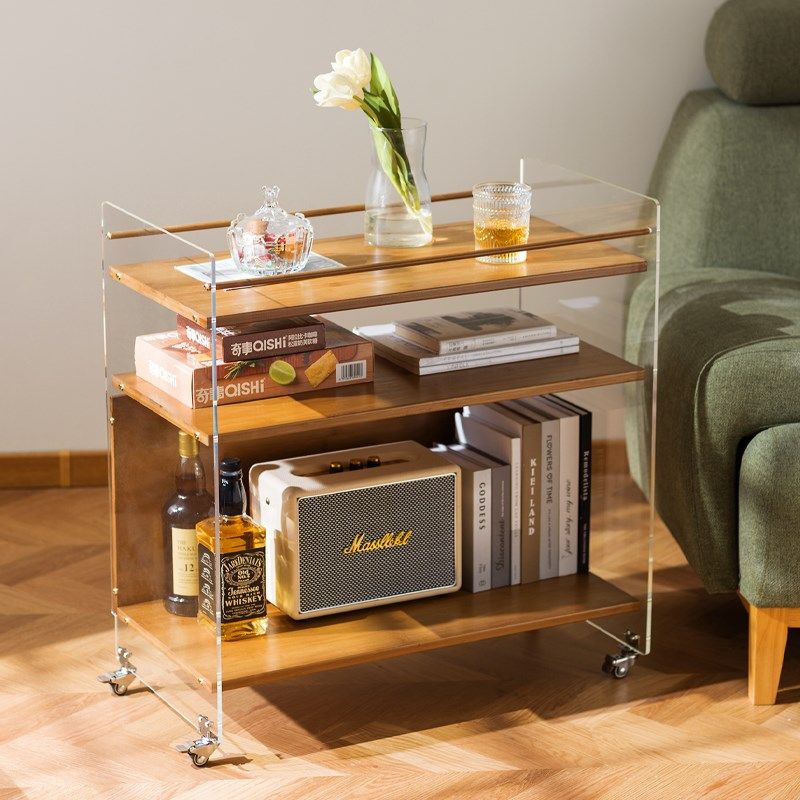 可移动沙发边几小推车创意茶几客厅家用角几置物架卧室床头小桌子,住宅家具,移动边几/推车,淘宝优惠券,粉丝福利购,淘宝优惠卷