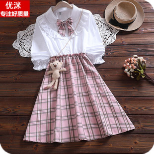 12岁大童女孩甜美连衣裙2025春秋新款13初中学生15韩版洋气公主裙