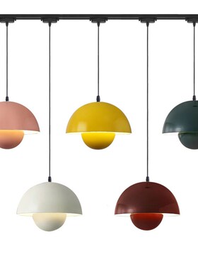 现代简约创意个性店铺商用轨道吊灯 家用餐厅卧室床头书房LED灯具