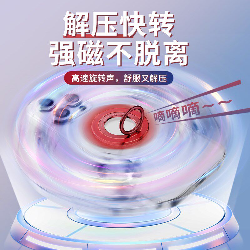 f磁吸指环扣圈手支架后背扣超桌面女款强力耐用度旋转磁铁吸盘扣