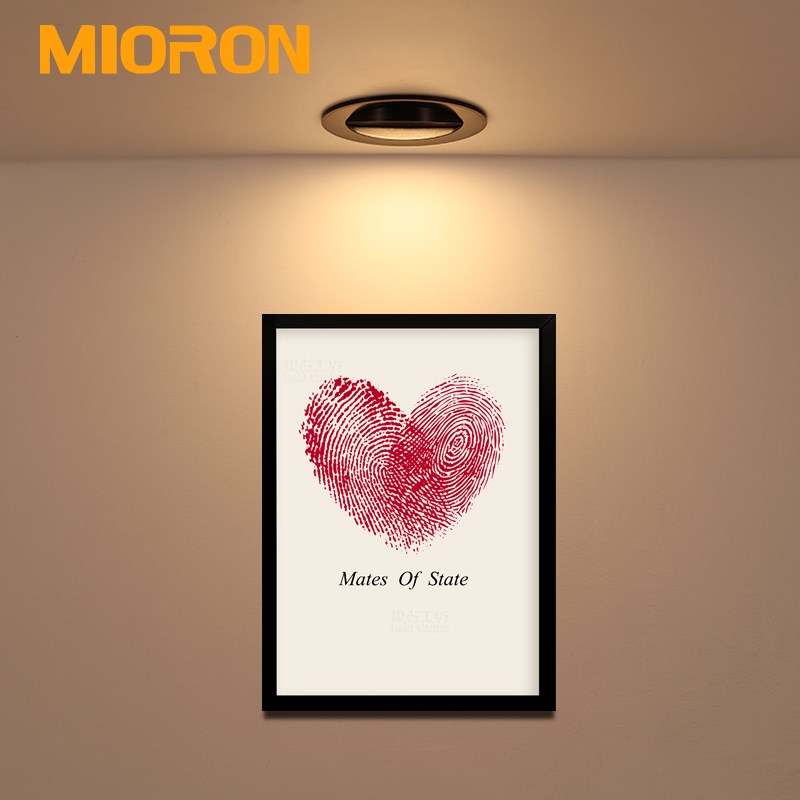 筒灯led天花灯嵌入式牛眼灯客厅过道吊顶天花灯7.5孔灯寸cob筒灯