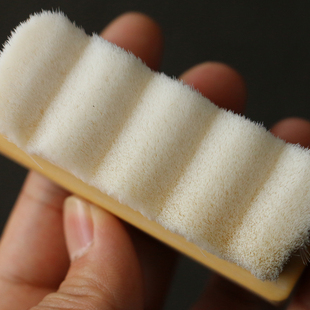 十几年老玉竹东阳名家裘立刚本工留青雕刻阴刻竹雕文玩超密刷子